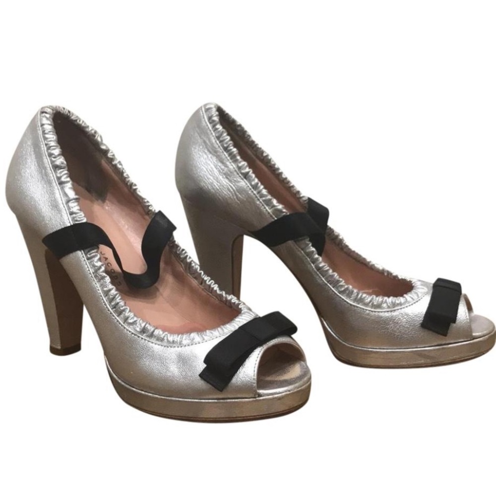 Silver Marc by Marc Jacobs Heels